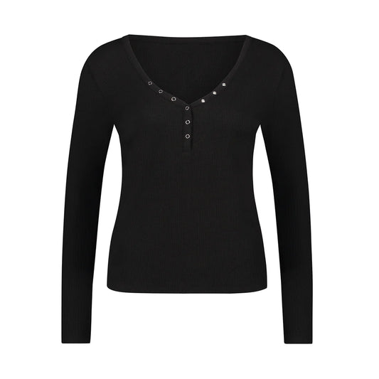Hunkemöller Waffle Henley Bluse