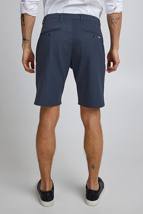 !Solid - Frederic - Shorts - Ombre Blu - 3XL